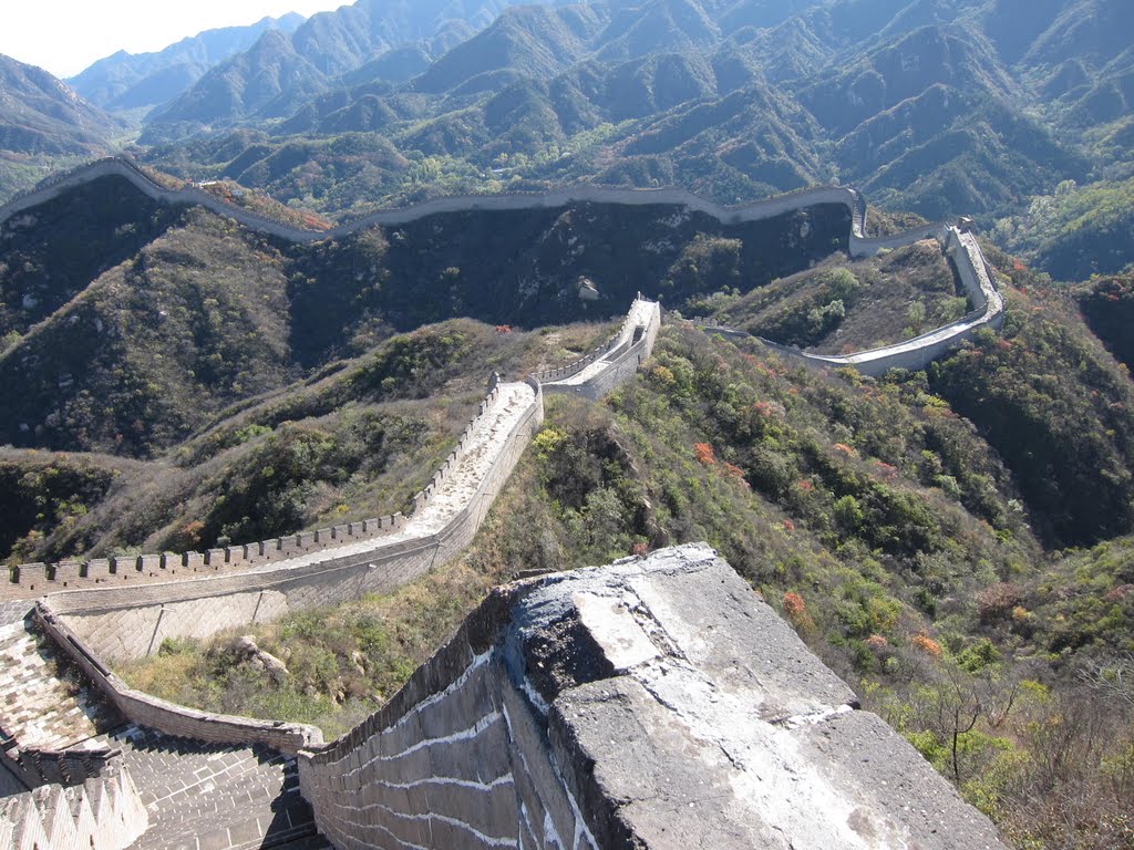 Qinglongqiao Great Wall by bryanf