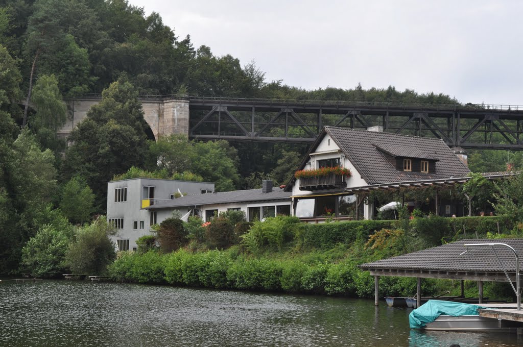 Hotel Forelle bei Eiswoog von Siegfried Kremer by Siegfried Kremer Philippsburg