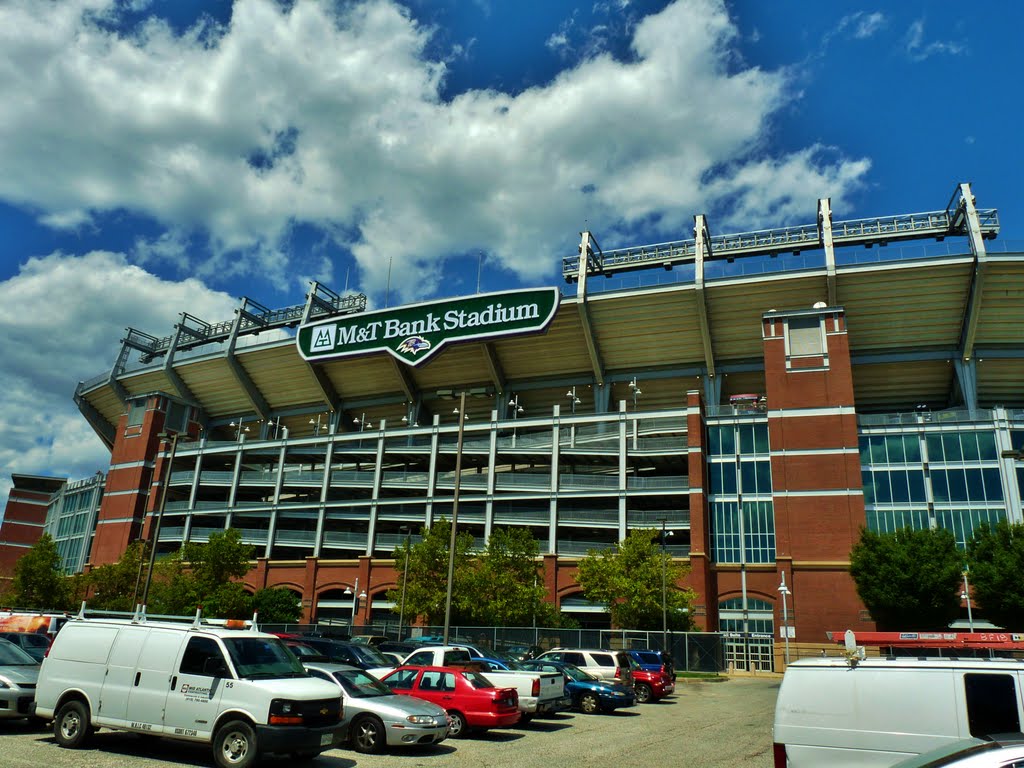 Ravens Stadium by Bob Geary