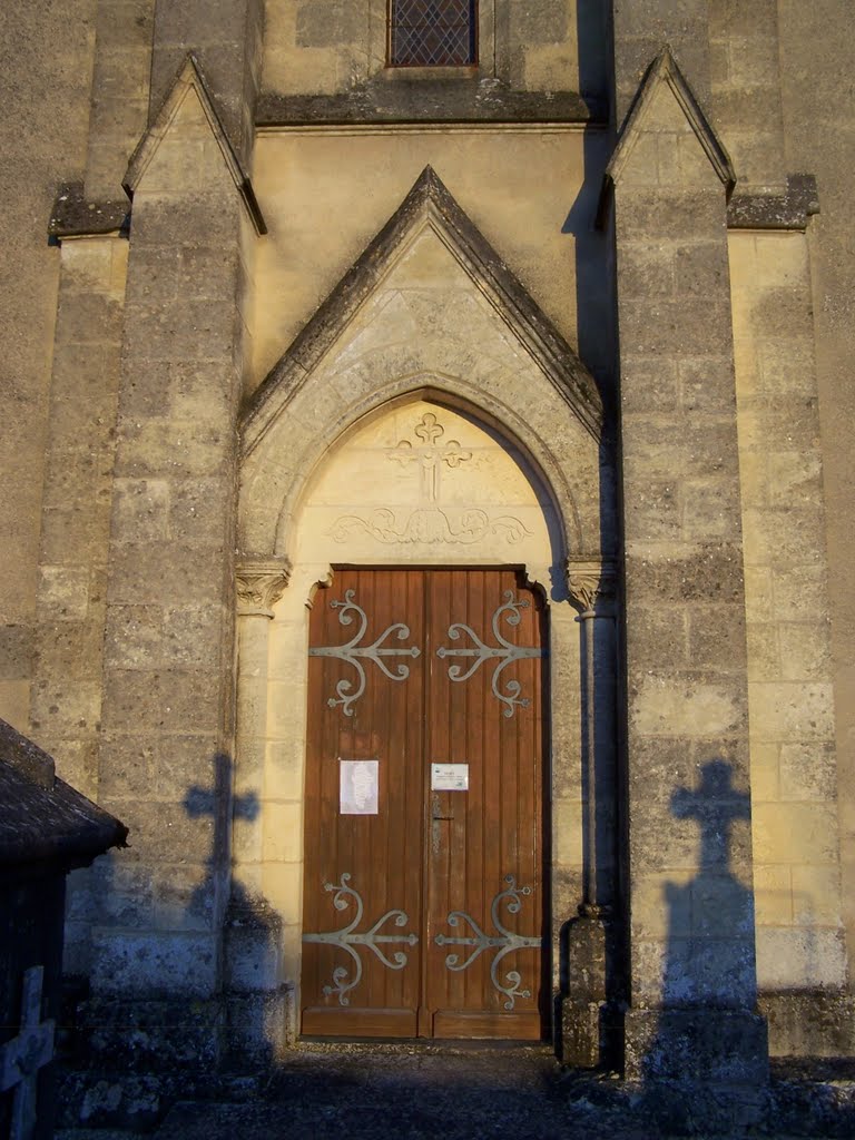 Montagoudin Église Saint-Saturnin by hpjps