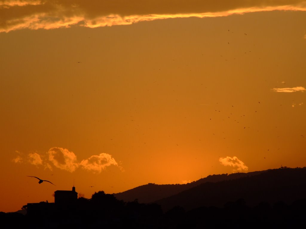 Atardecer en Sant Felíu de Guíxols by JVGASCONS