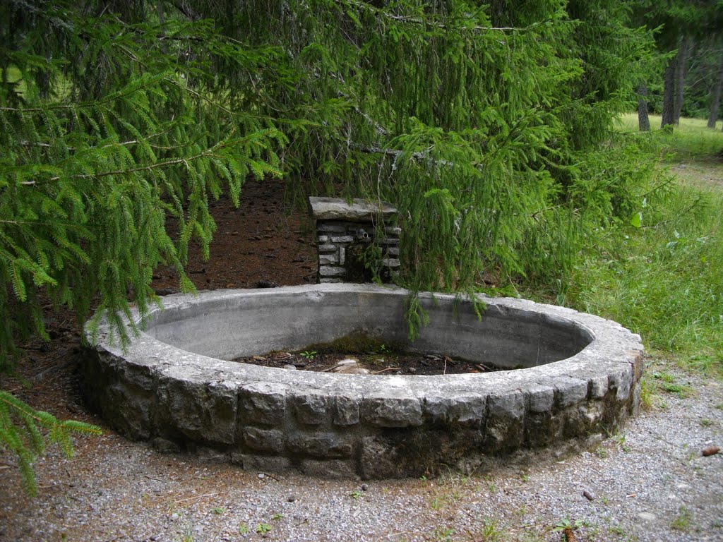 Fontaine dans le parc forestier Demontzey by Claudius B.