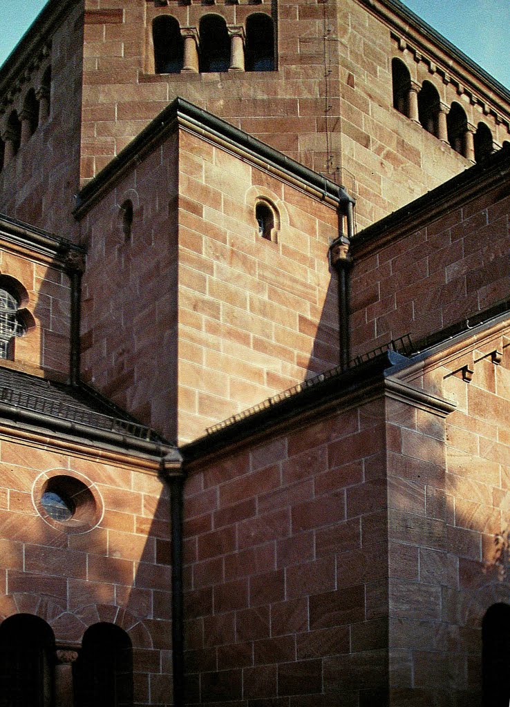 Gerolstein, Erlöserkirche 1995 by Wensky