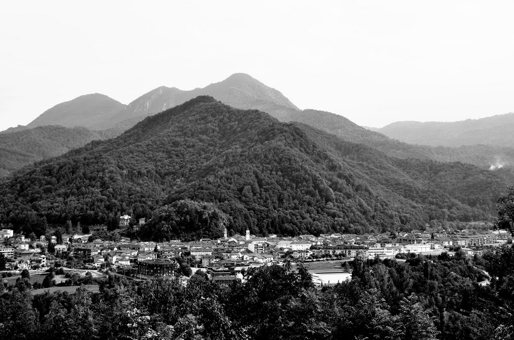 Roccavione visto dal santuario di Monserrato by violapinnata