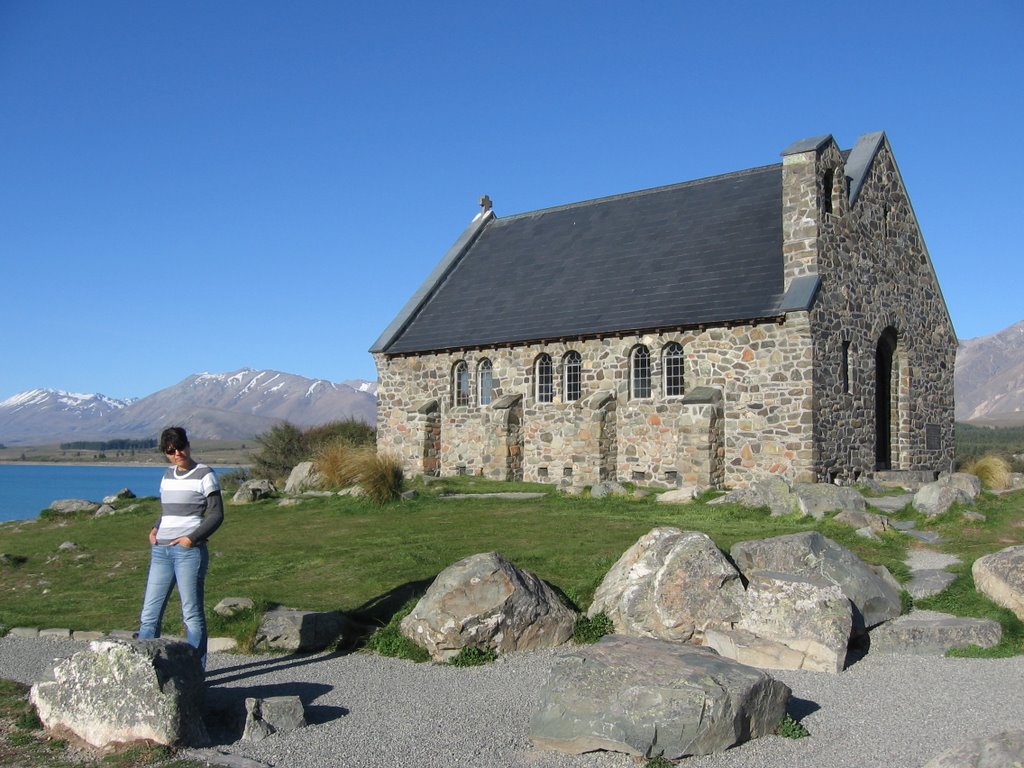 Church of the Good Shepherd 2 - Lake Tekapo by M. Spadari