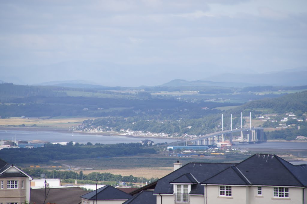 Kessock Bridge, Inverness, View on Black Isle, Highlands, Scotland 2011 by Ingo Stöhr