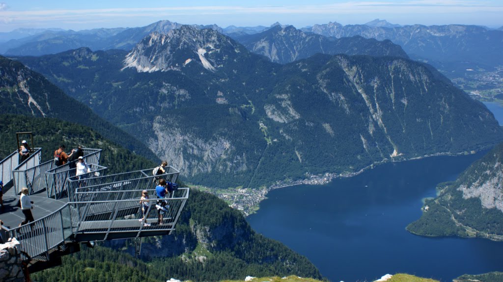 Five finger viewing platform - Krippenstein by marita1004