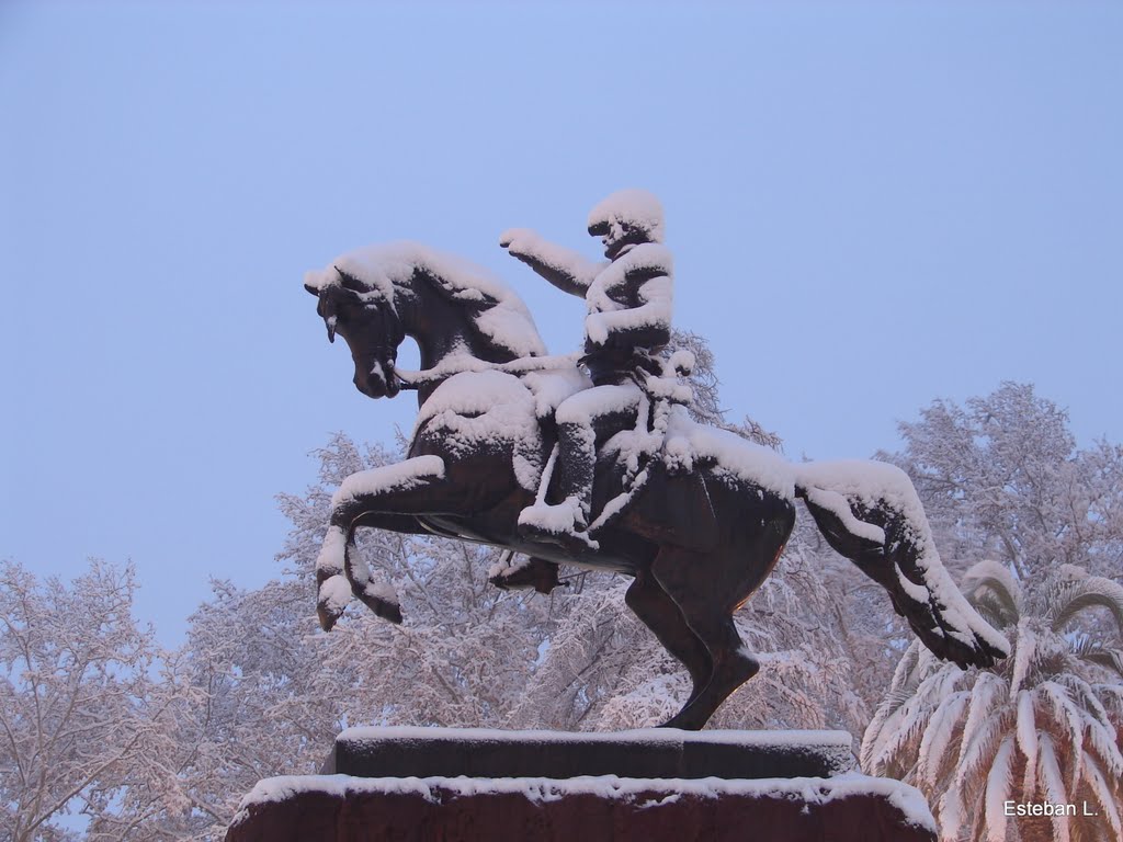 Monumento a San Martín by Esteban L.