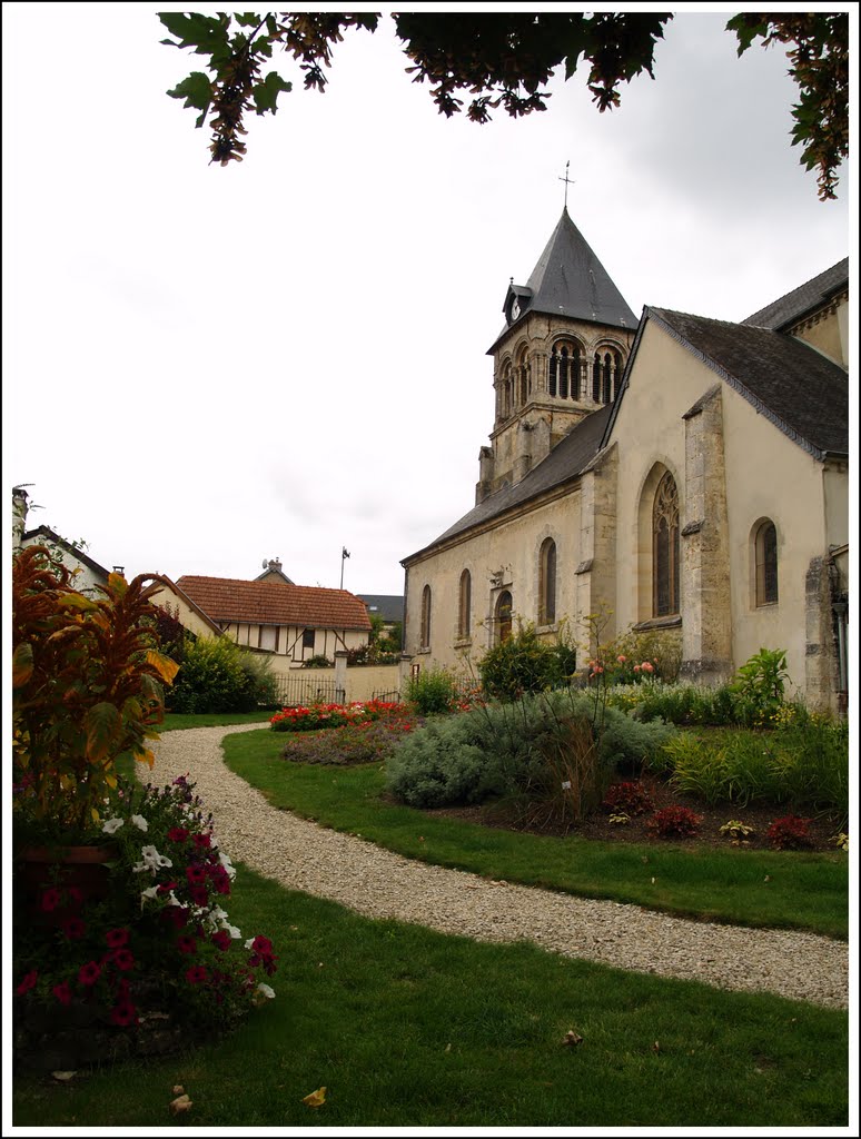 Saint-Laurent d'Oger, avec jardin botanique by Ab Wisselink