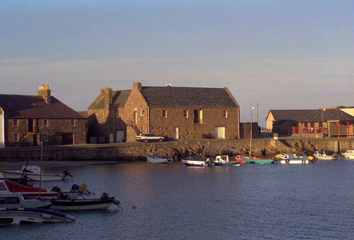 Old Stonehaven Harbor by VKeith