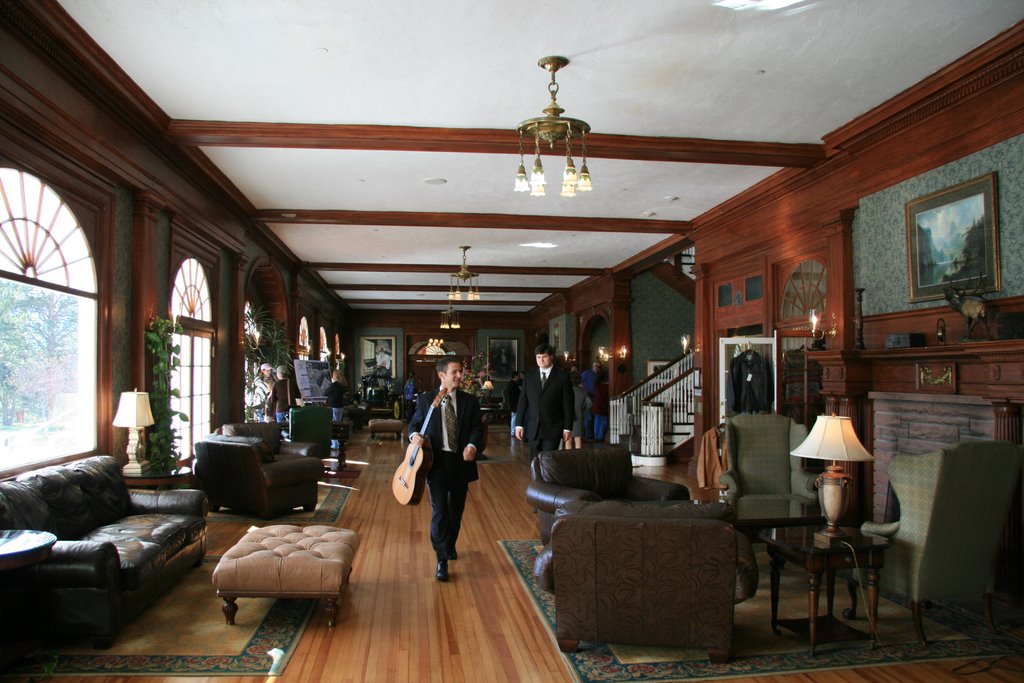 Lobby, Stanley Hotel, Estes Park, Colorado by Richard Ryer