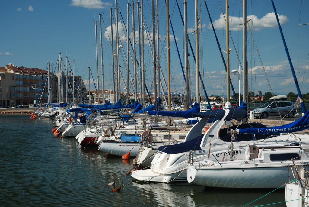 Valras-Plage Des bateaux by Stef van Gasteren