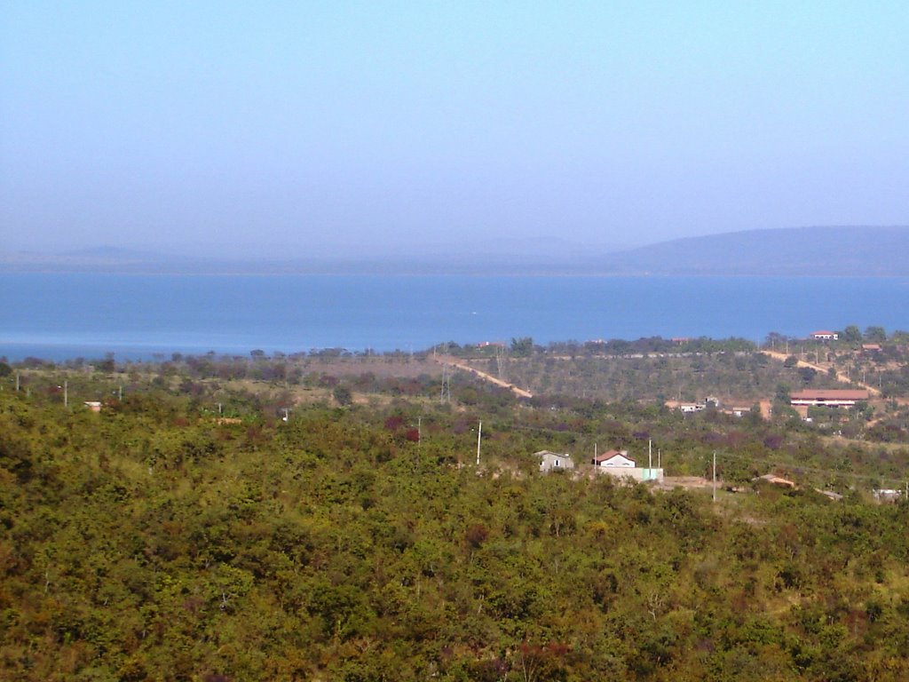 Lago da Represa de Três Marias vista do bairro JK by Márcio Rogério R Sil…