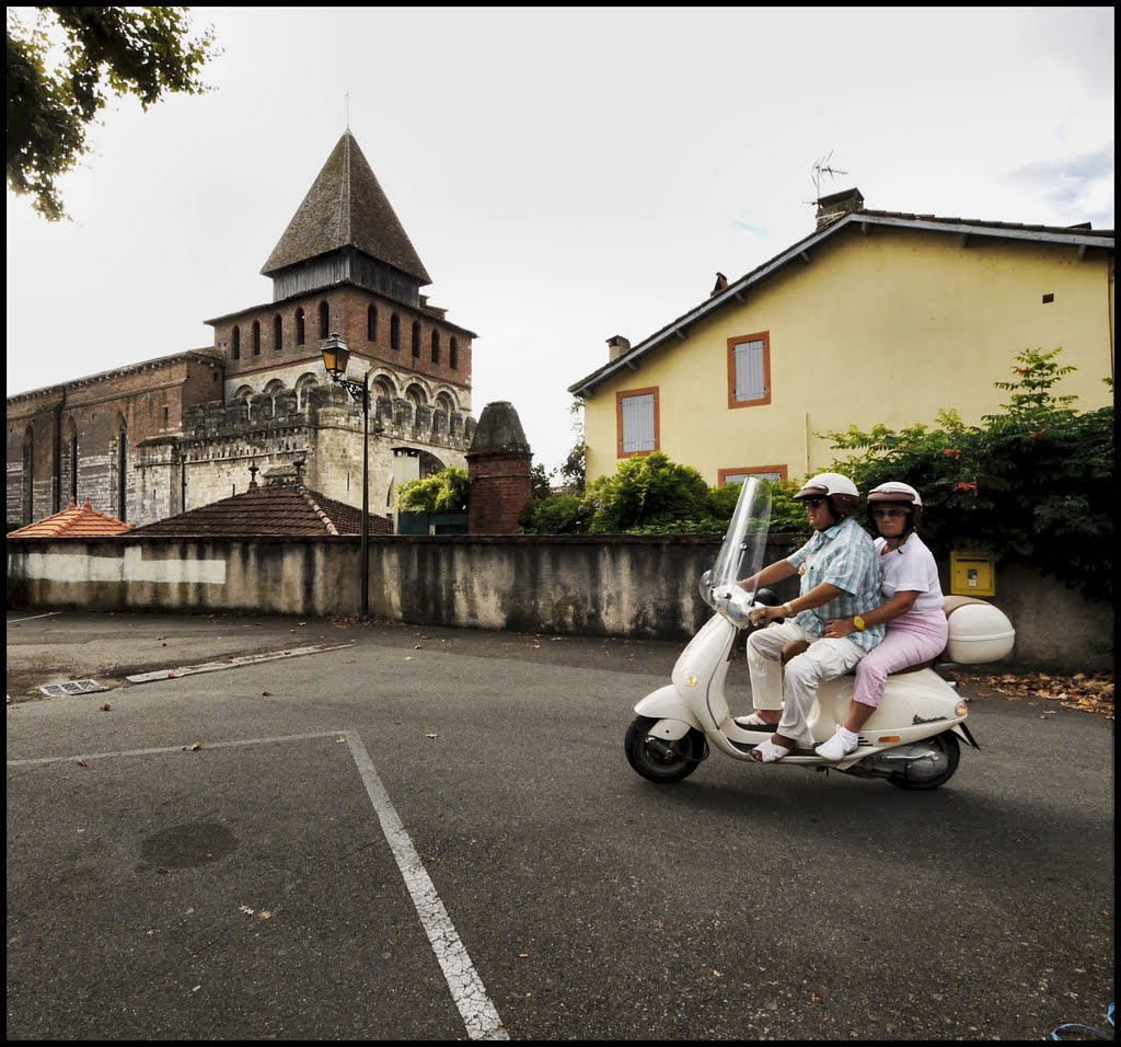 Remake de "Vacances romaines"- Remake of "Roman holiday" by Raby Jean-Luc