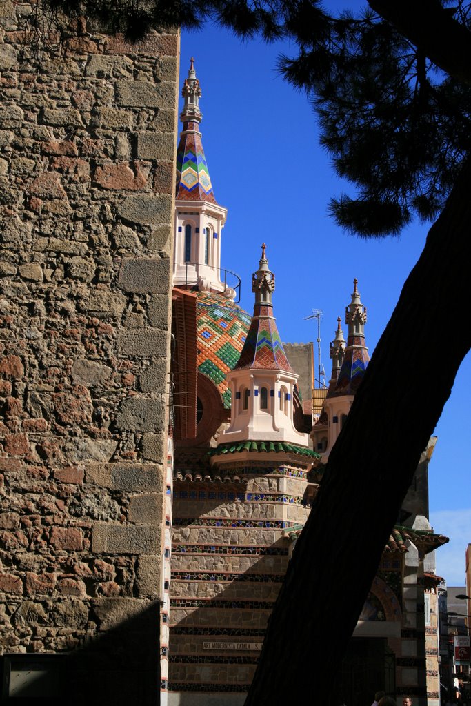 Lloret de Mar, l'Eglise del Santissim by Jean-Pierre Patrias