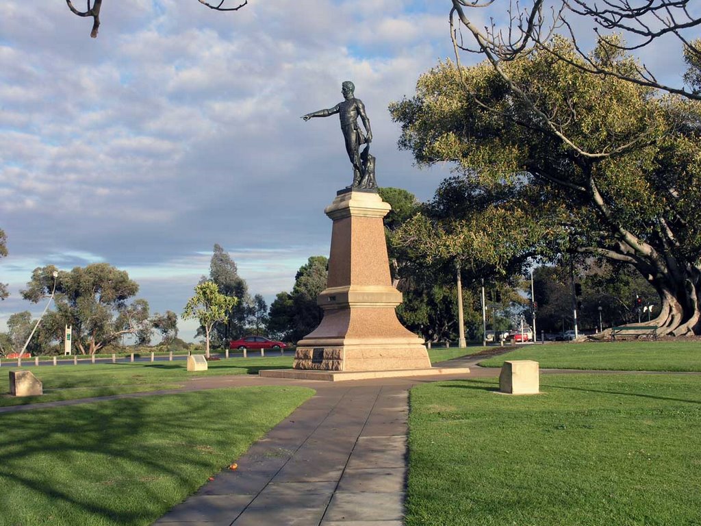 Colonel Light Statue by Paul M