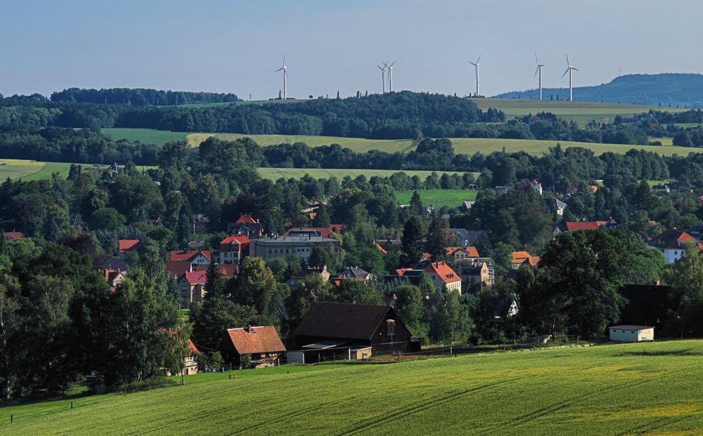 pohled na Seifhennersdorf od Hrádku by Dalimil