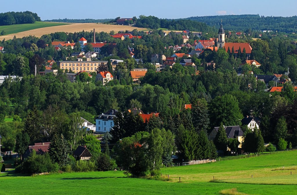 pohled na Seifhennersdorf od Hrádku by Dalimil