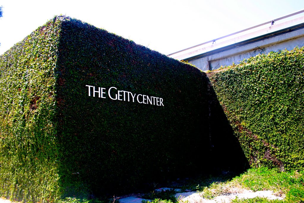 The Entrance to The Getty Center, Los Angeles, CA by MICHAEL  JIROCH  &  www.michaeljiroch.com