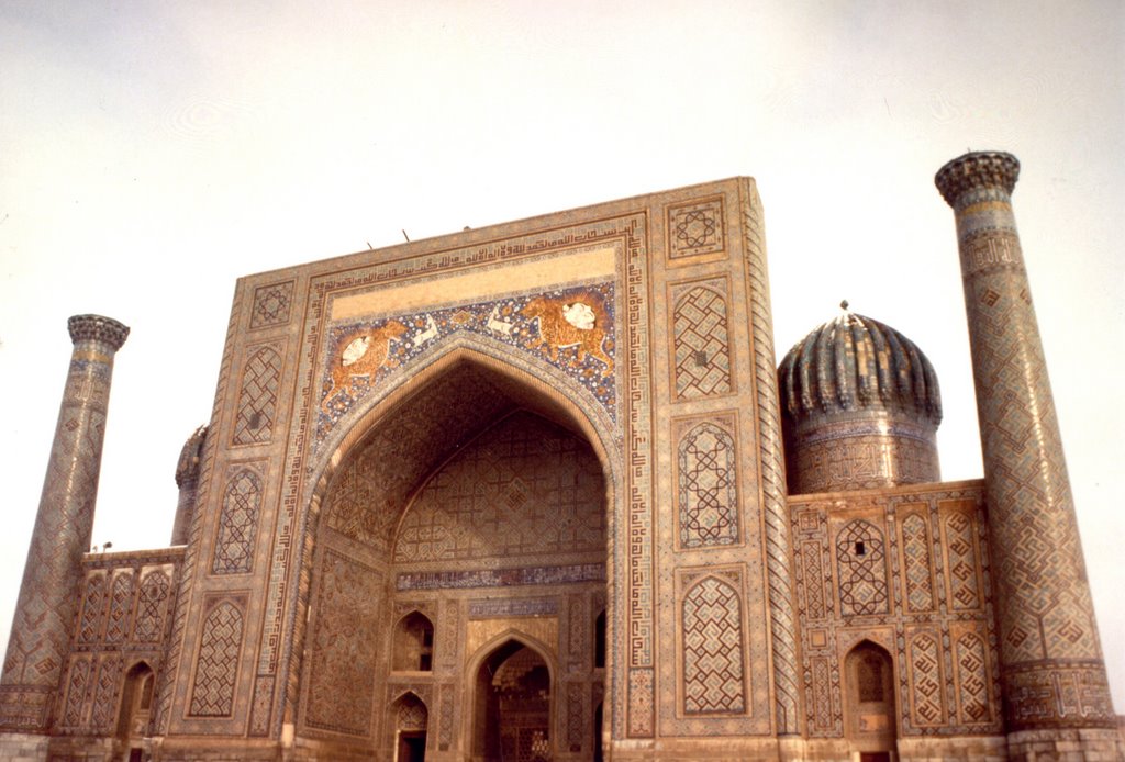 Samarkand - 12.1988 - Cher-Dor Medersa by Paolo Grassi