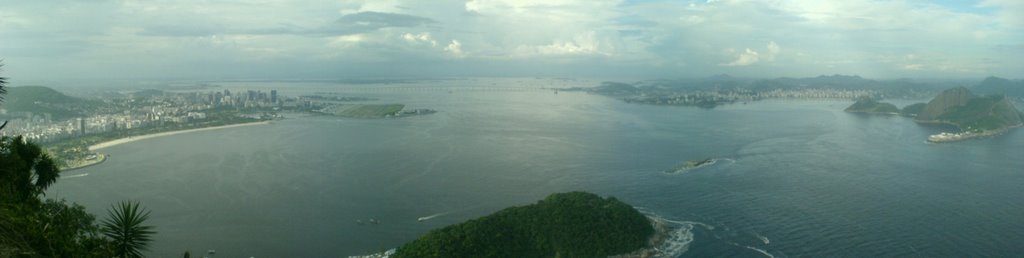 Panorama Baía de Guanabara by Rafael Pellon