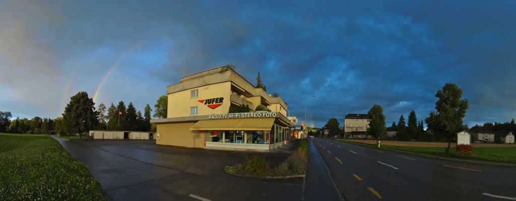 Langenthal - Jufer Electronics, Eingang Lotzwil by glamionius