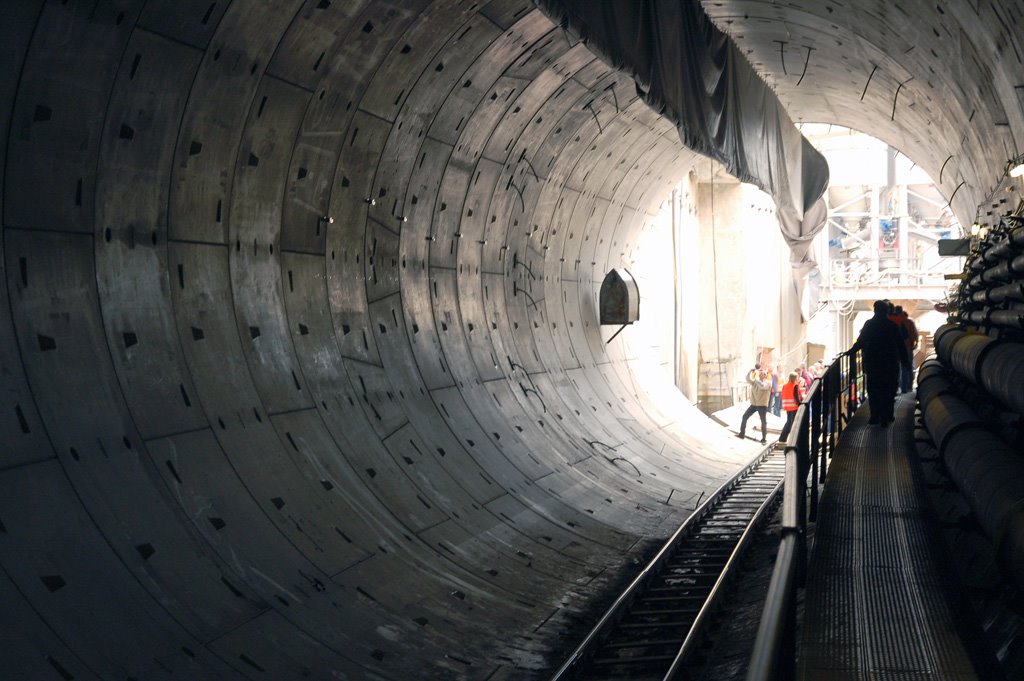 City-Tunnel by Holger Vogt