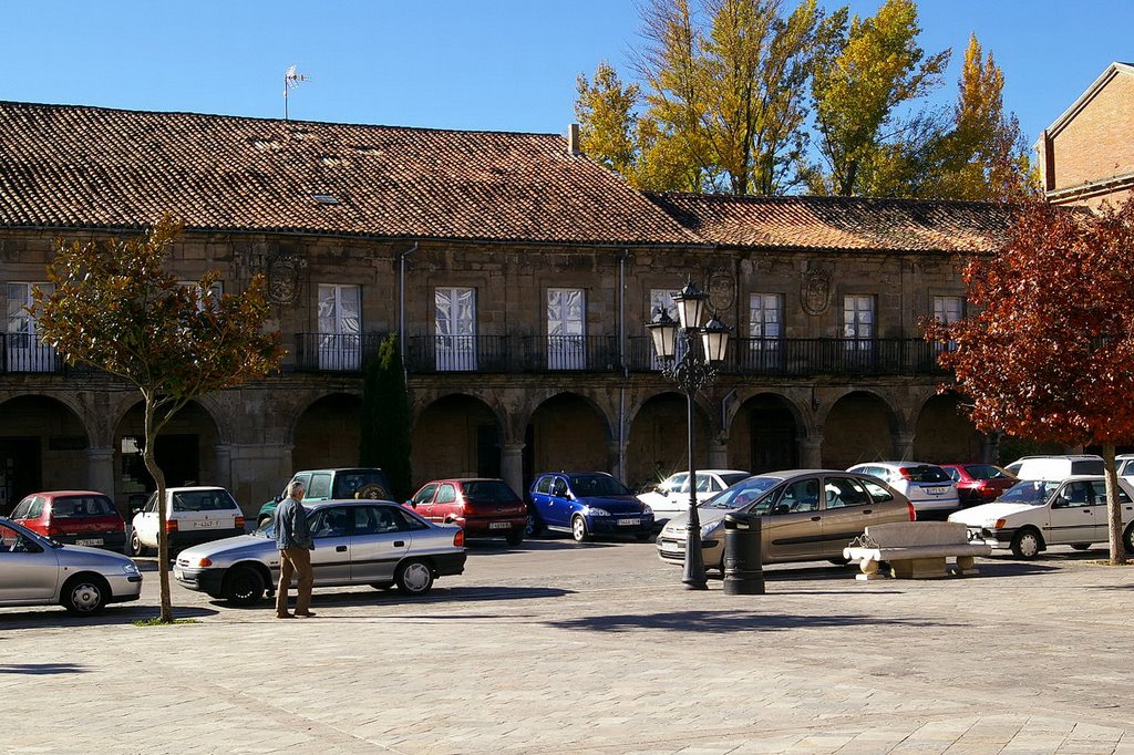 Palacio de los Manrique, Plaza Mayor, Aguilar de Campoó, Palencia by Antonio Alba