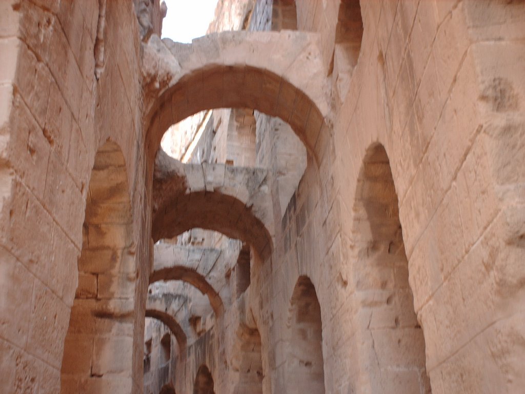 Vista del circo romano de El Djem 5 (Tunez) by Miguel Ángel Del Ála…