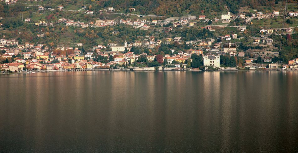 Il Lago Da Piona by Antonio Privitera