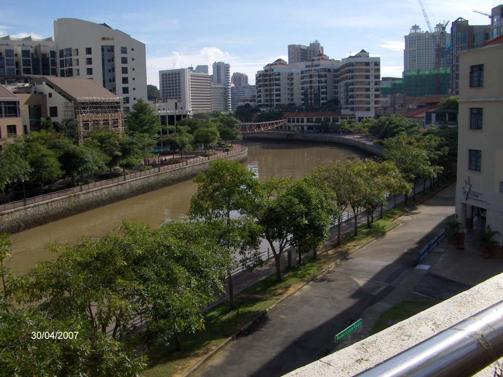 River view from Robertson Quay Hotel by demusfi