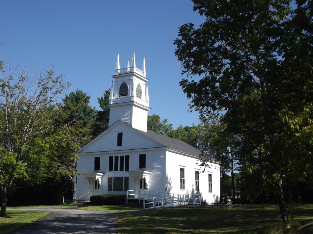 Classic New England Church in Deerfield New Hampshire. by JBTHEMILKER