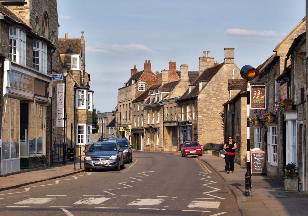 West St. looking east towards the market place by andrewsbrown