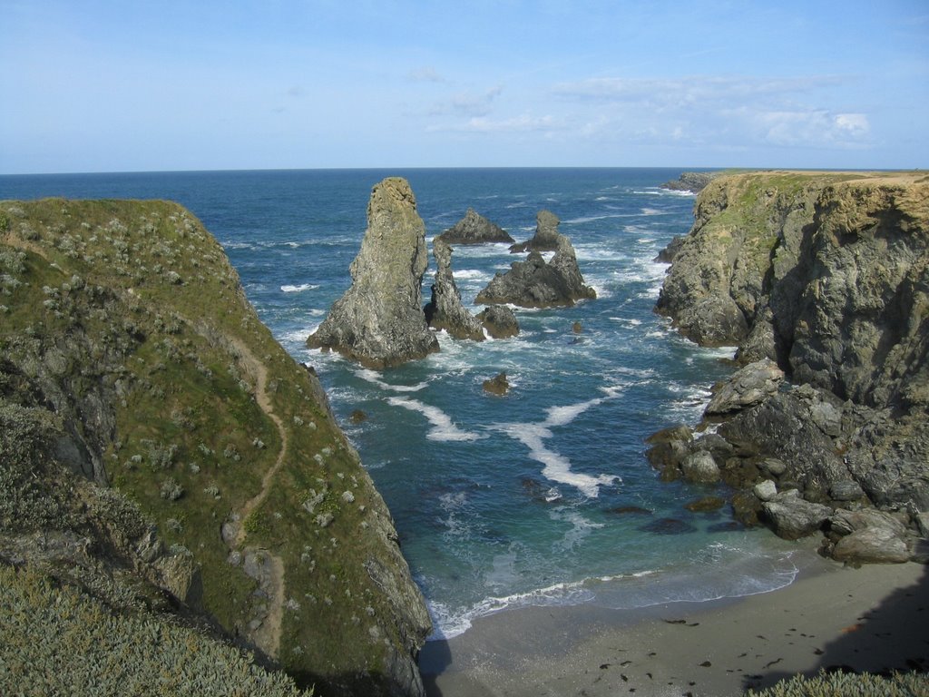 Aiguilles de Port Coton - Belle Île by jefper