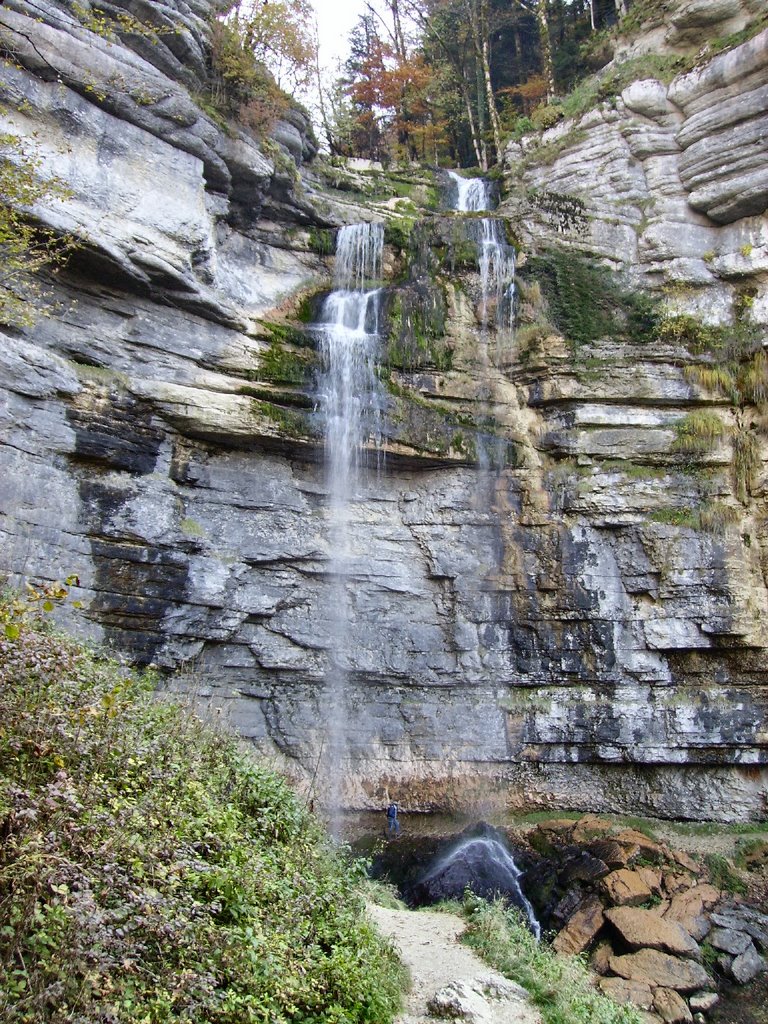 Cascades du Hérisson 6 by Jean-François RAFFIN