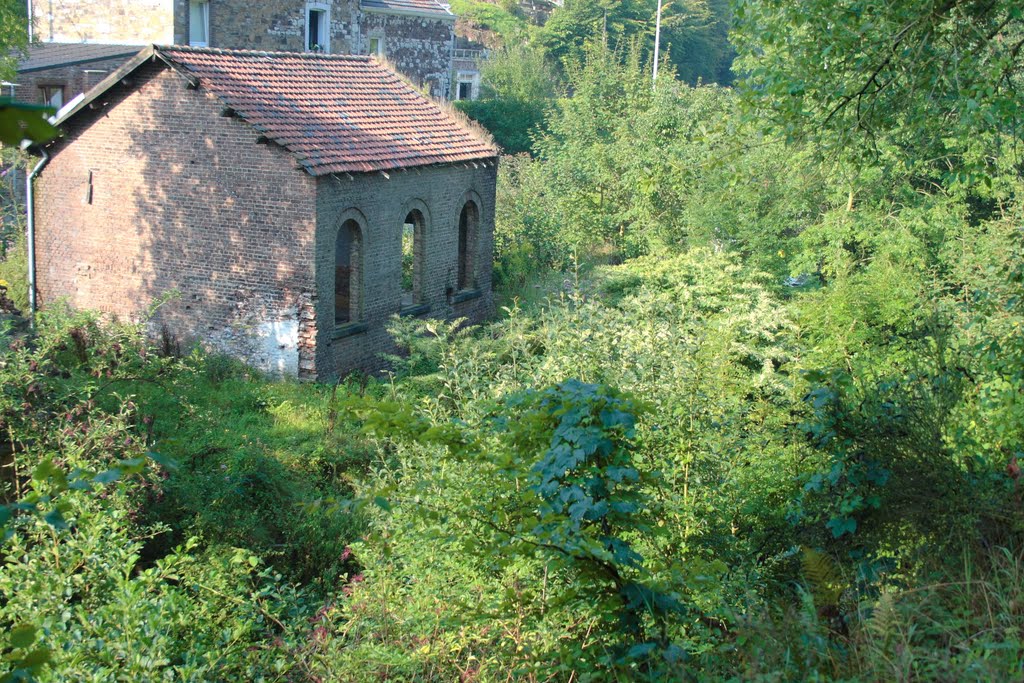 Marchin, aux abords du Ravel 126. Vestige de l'usine du Grand Poirier by Will51