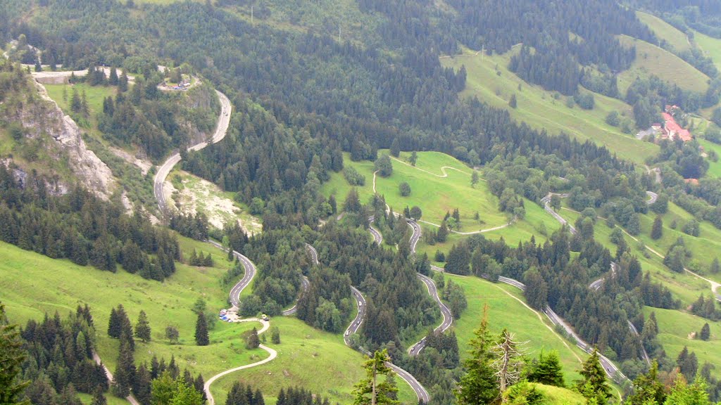 Oberjochpassstraße fast auf einen Blick by ewitt