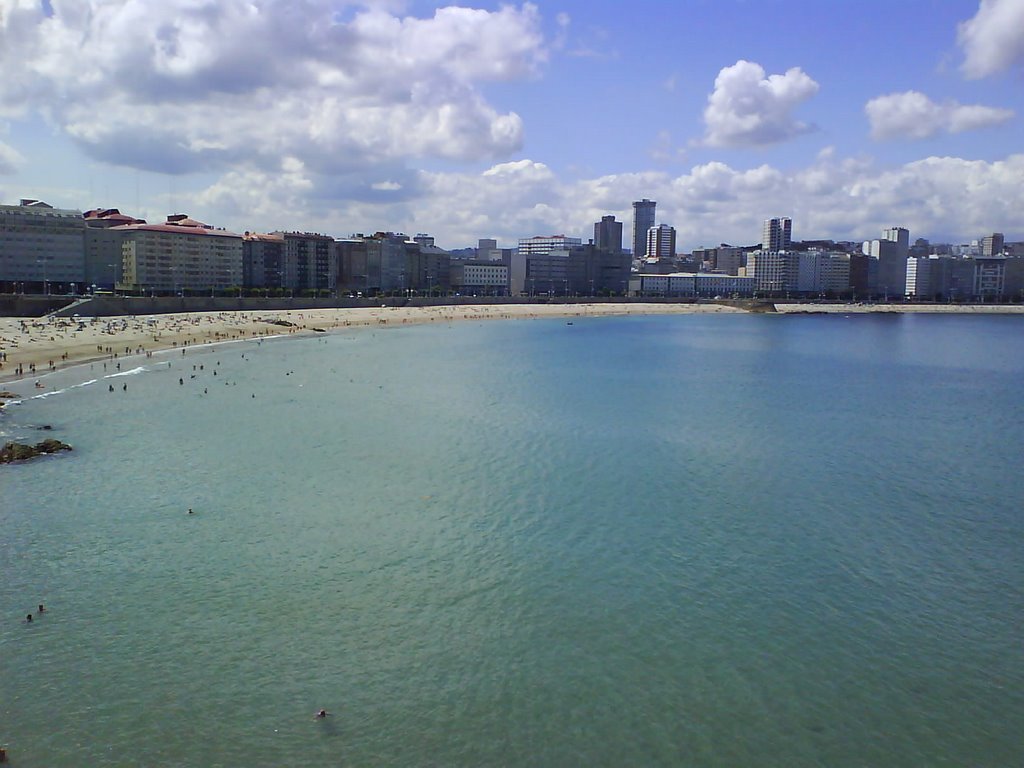 Rascacielos desde Paseo Marítimo by Turkito