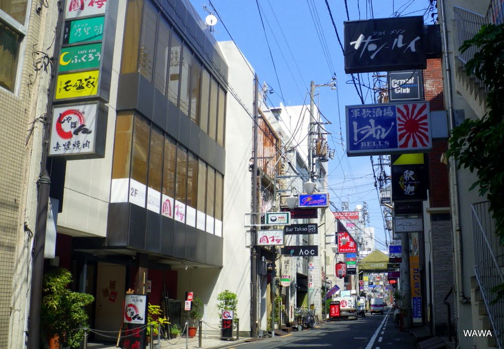 Gobo-machi, 日中の御坊町×ライオン通り by mandegan