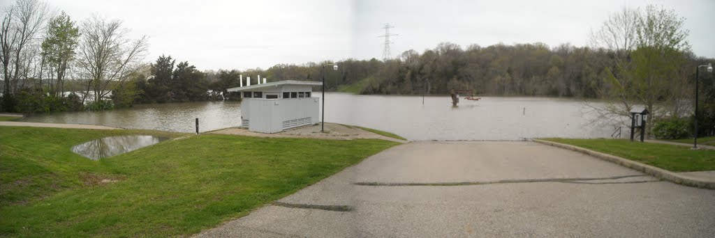 Brookvile Lake Flood 2011. Lake level 767.1 ft. by wrbeglin