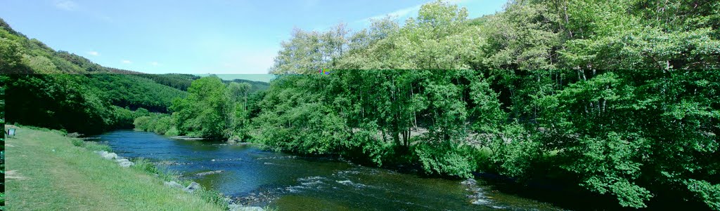 De Ourthe bij La Roche en Ardenne Belgie 28-05-2011 by Paul.R