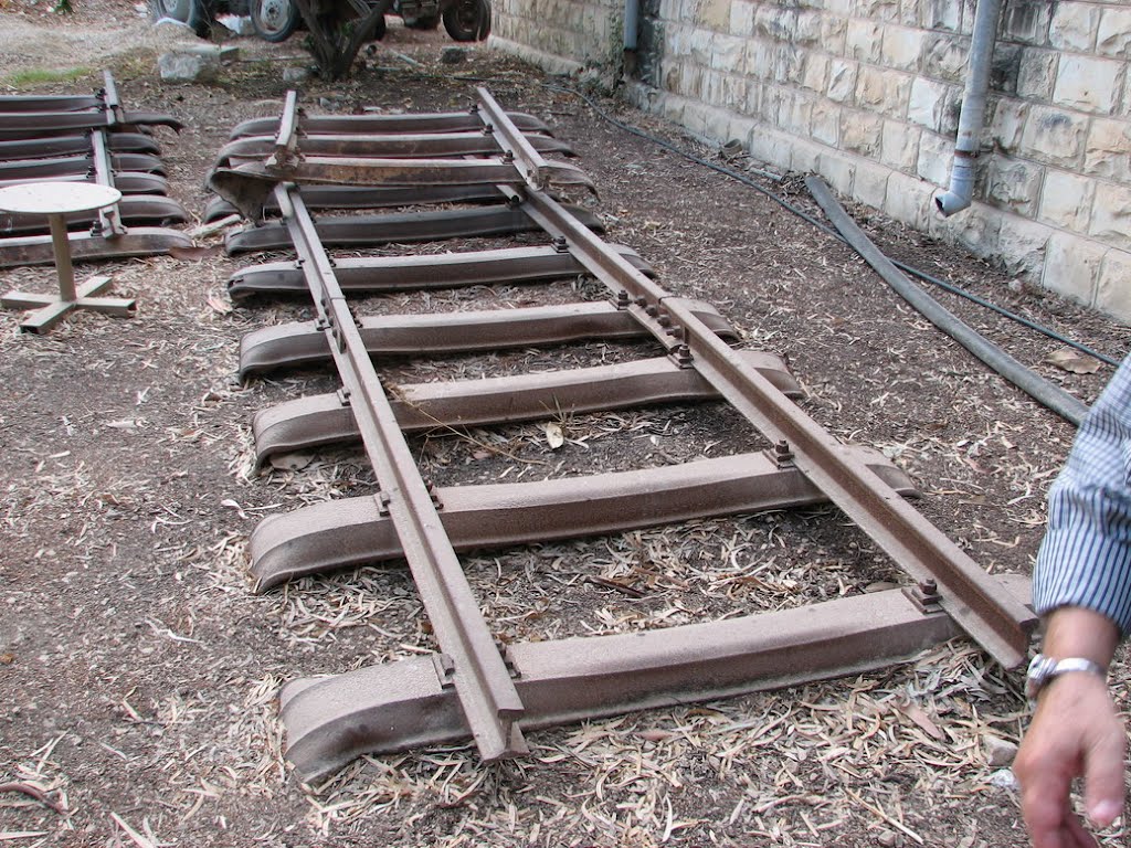 Yagur, The Ottoman railway to the Hij'az, Yagur station, Israel by Kobi Zilberstein