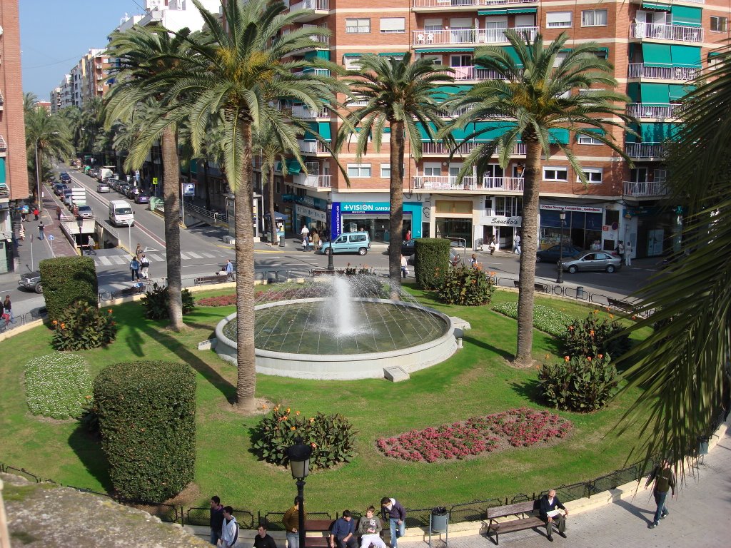 Plaça Crist Rei by Josep LLuis Rufat Lo…