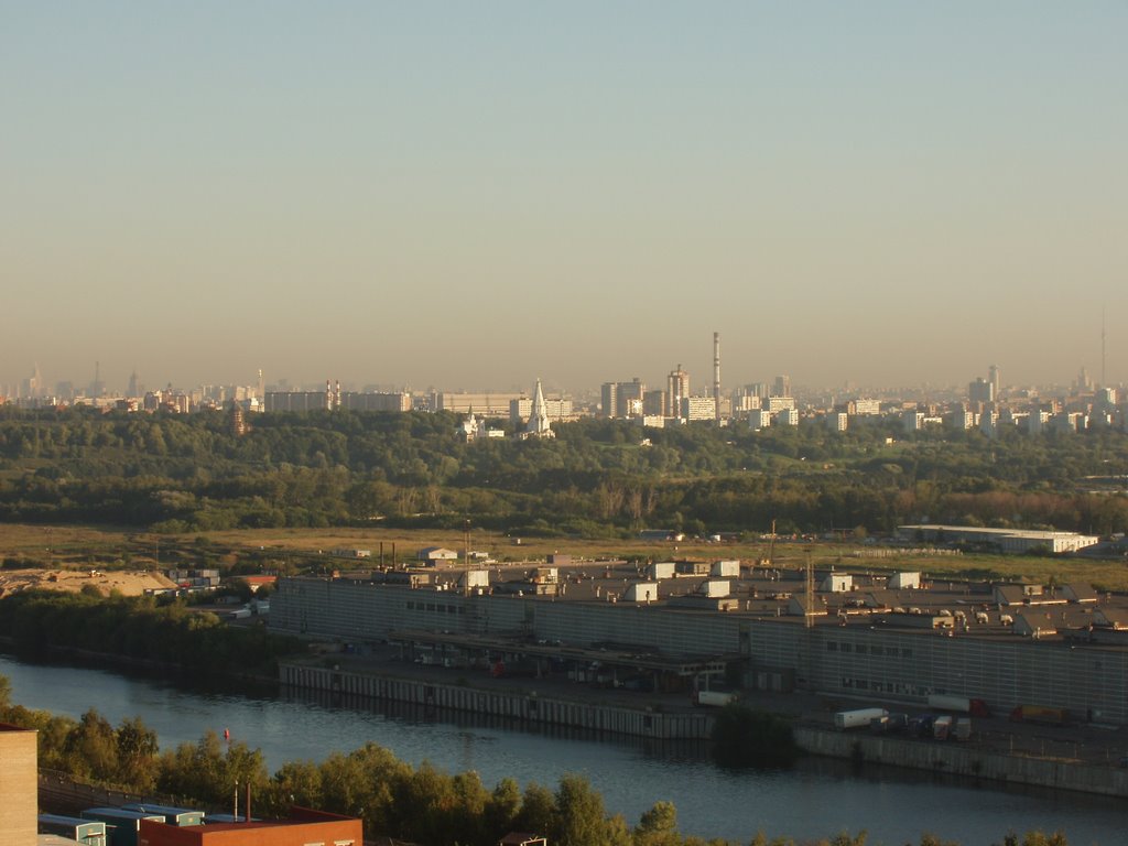 panoramic view on kolomenskoe by MarioTs