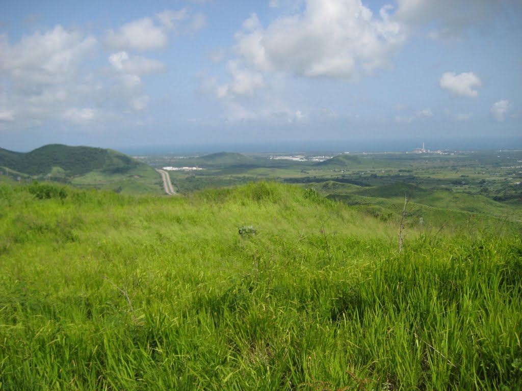 Cimarrona arriba en la loma, Guayama by obalue6586