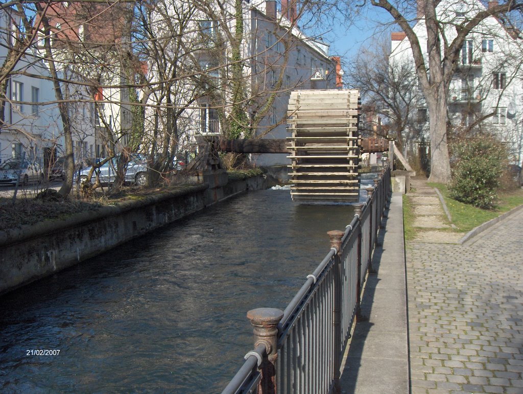 Wasserrad Schwibbogengasse by jm.ipfelkofer