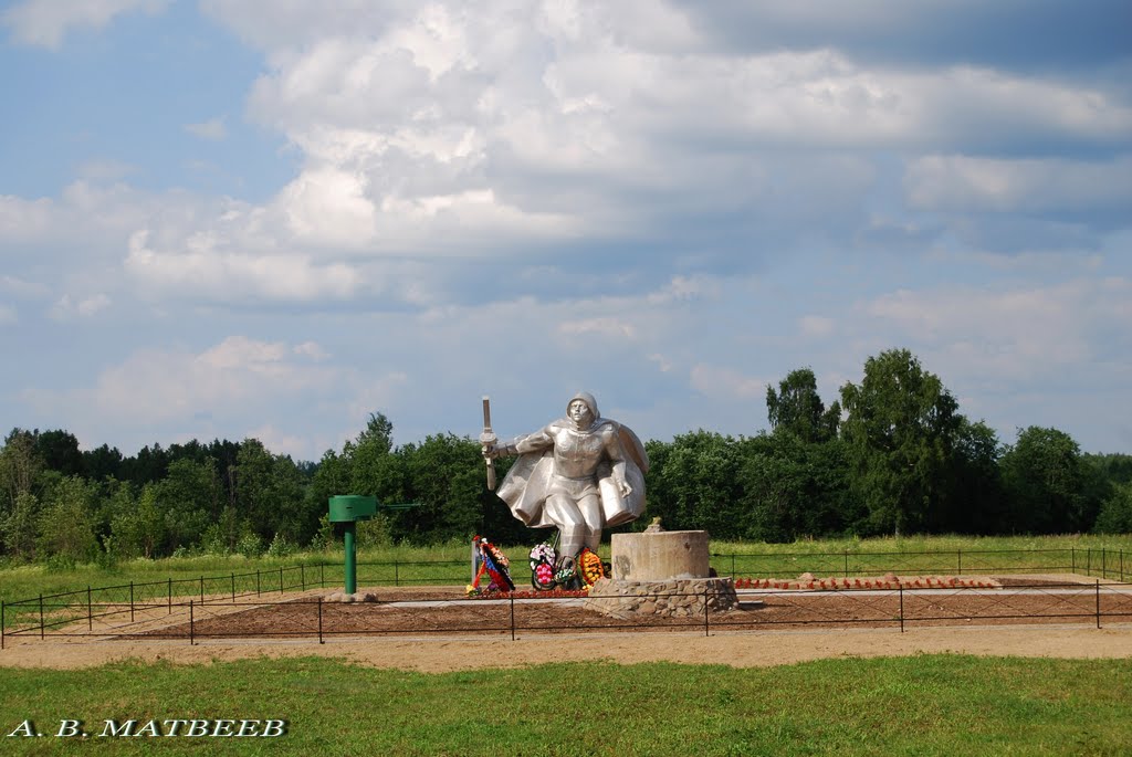 Мемориальный комплекс в районе дер. Каменная Гора, 03.07.2011 г. by mav1818