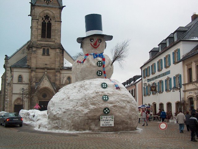 Bischofsgrün - Schneemann Jakob by Busfahrer Dietmar