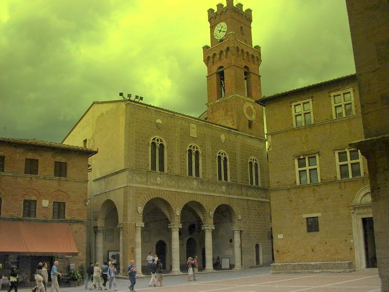 Pienza by mario giuliano