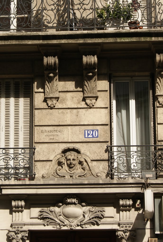 Façade (1898) - rue Lecourbe by JP.GUYOMARD